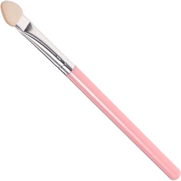 Homoyoyo Easy Use Eye Shadow Brush for Cosmetics with Soft Latex Rubber and Plastic Handle