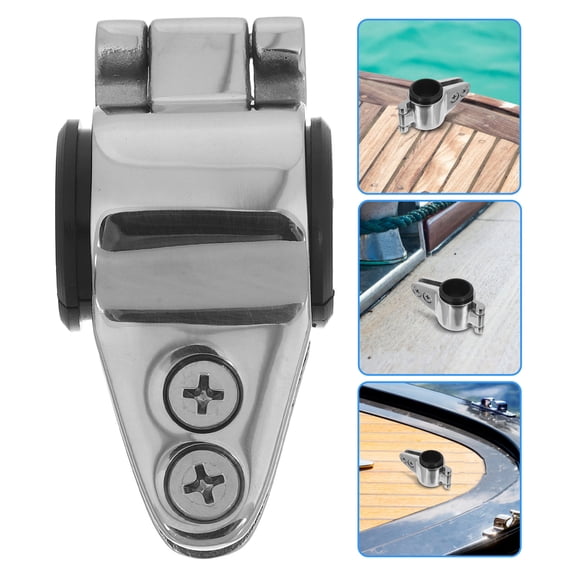 Homoyoyo Marine Grade Stainless Steel Boat Jaw Slide with Nylon Sleeve for Canopy and Deck Hardware Accessories
