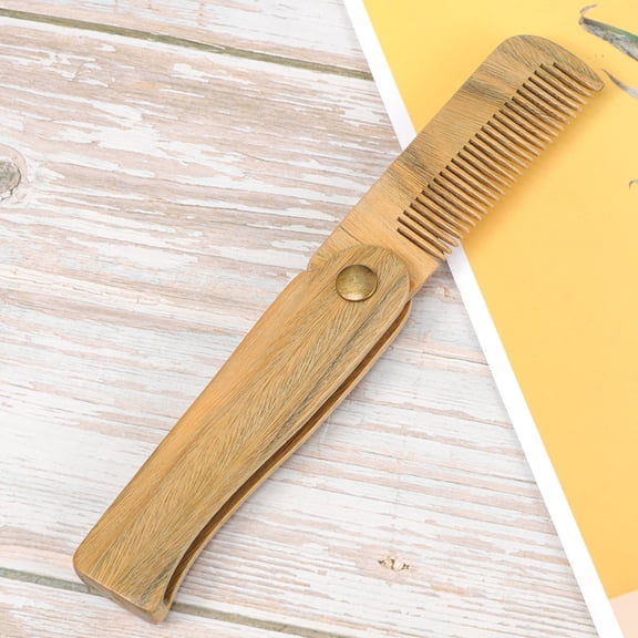 Homoyoyo Dry Scalp Comb Sandalwood Burlywood 1Set