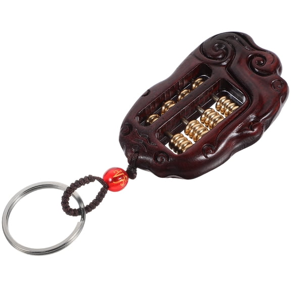 Homoyoyo Abacus Ornament Mini Abacus Pendant Retro Style Wooden 1Pack Home Decoration Adults