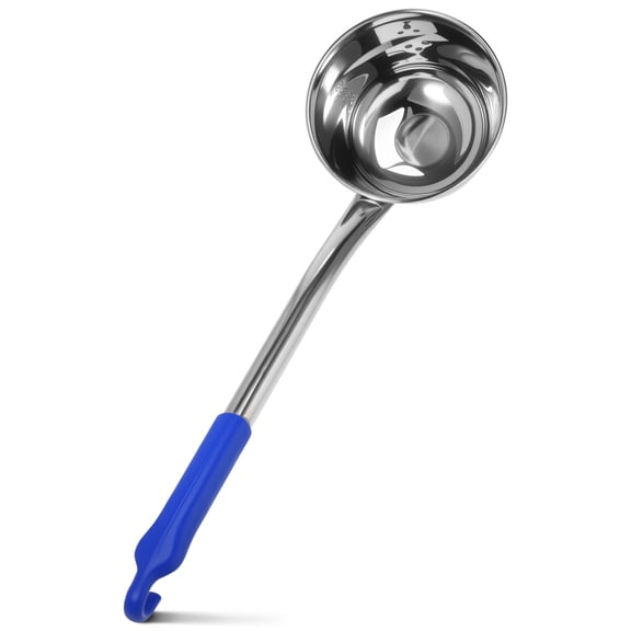 Homoyoyo Stainless Steel Asian Spoon Long Handle Silver 1Pack