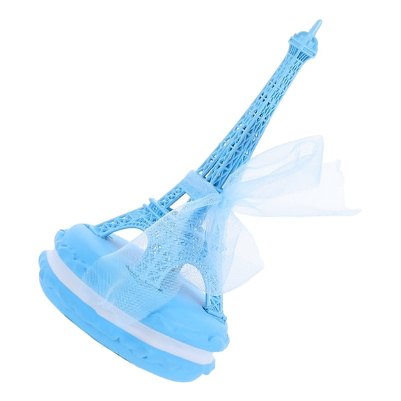 Homoyoyo Metallic Eiffel Tower Figurine with Colorful Design for Elegant Tabletop Home and Office Decoration