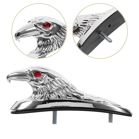 Homoyoyo Creative Animal Motorcycle Model Eagle Head Motorcycle Decals 1Set