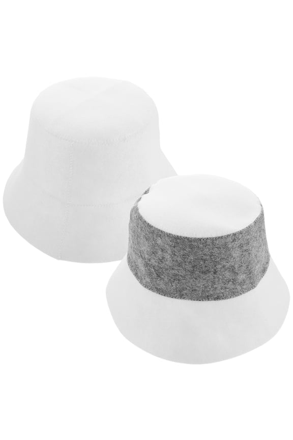 Multicolor Absorbent Sauna Hat for Women and Men, Stylish Felt Steamer Cap for Spa, Bath, and Sauna Use