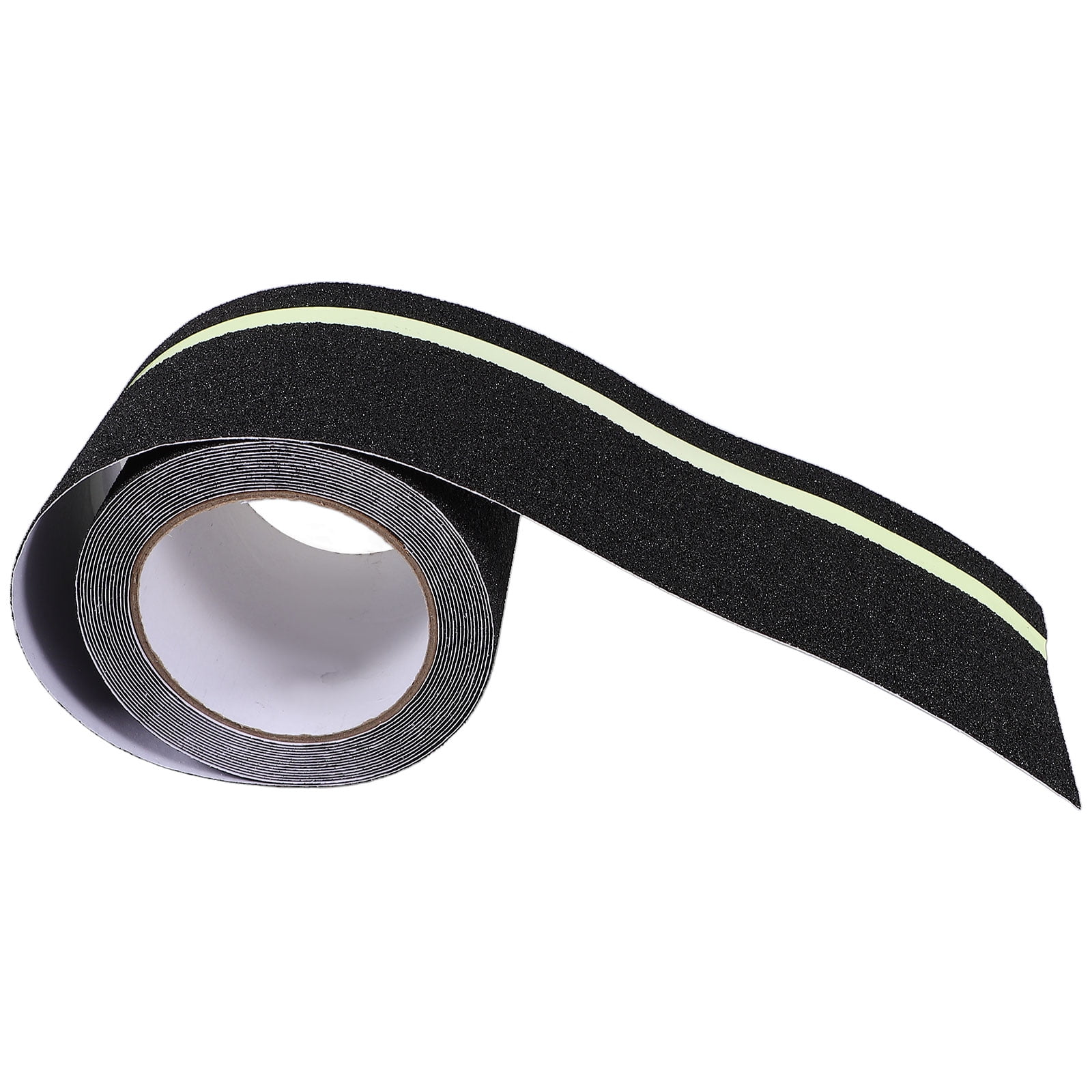 Homoyoyo Glowing Non Slip Tape Black Pte for Home Stairs Safety Durable Grip