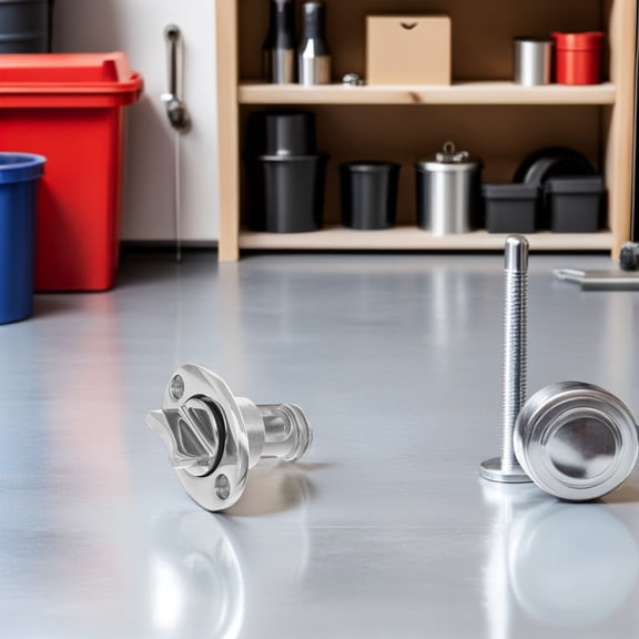 Homoyoyo Stainless Steel Marine Boat Drain Plug Oval Garboard Transom Replacement for Yachts Kayaks and Ships