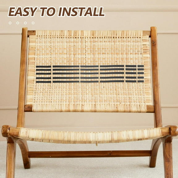 Homoyoyo Rattan Furniture Repair Kit Grey Plastic, Easy to Install Fix for Wicker, Rattan, and Outdoor Furniture