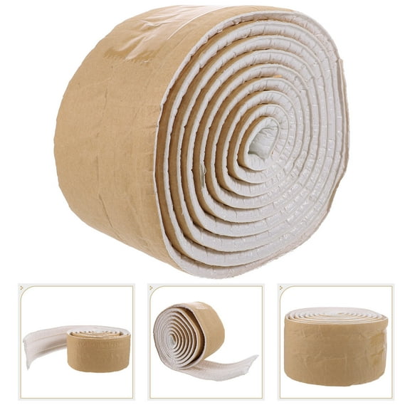 Homoyoyo Self-Adhesive White XPE Foam Wall Trim Sticker for Home Decoration and Projects