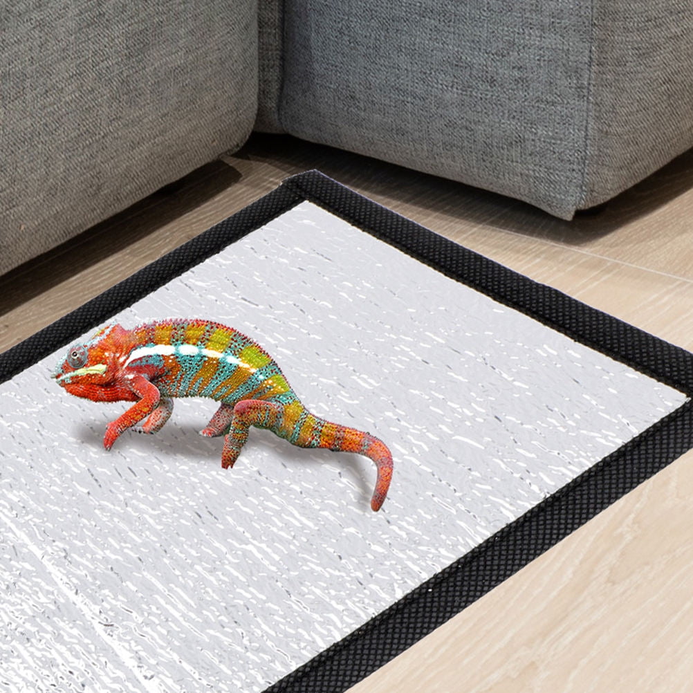 Homoyoyo Pet Heating Mat for Reptiles and Small Animals, Reflective ...