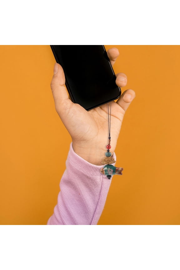 Fish Pendant Phone Charm Chain Anti-Theft Mobile Accessory Jewelry for Smartphones and Cell Phones