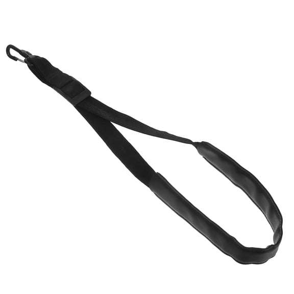 Homoyoyo Adjustable Black Saxophone Neck Strap for Alto Tenor Soprano Saxophones Comfortable