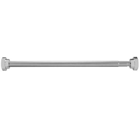 Homoyoyo Retractable Stainless Steel Curtain Rod Tension Pole Multipurpose Use for Home