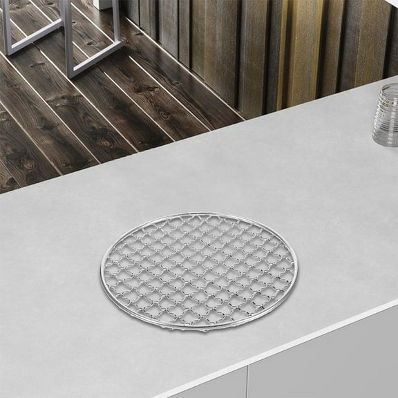 Homoyoyo Stainless Steel Cooking Rack Baking Net Wire Rack for Campfire Cooking Outdoor Activities 1Set