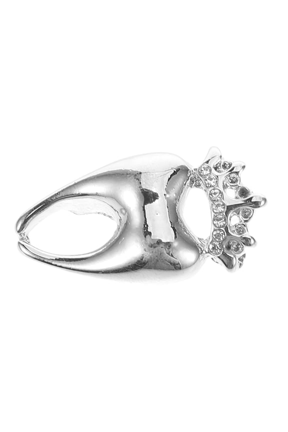 Rhinestone Safety Pin Brooch Stylish Unisex Accessory for Formal Wear and Special Occasions