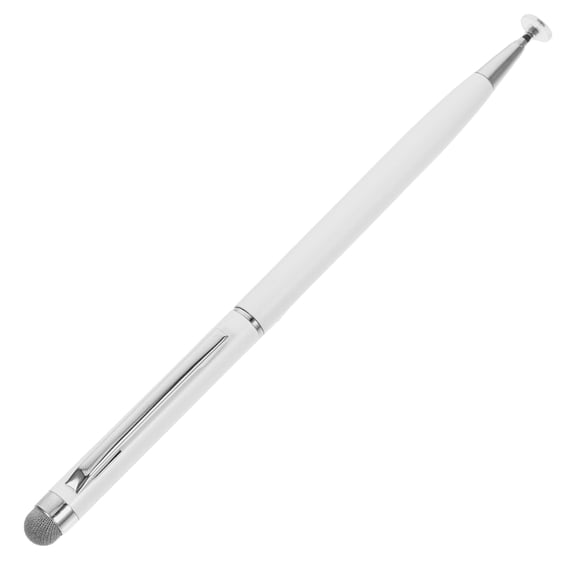 Homoyoyo Universal White Stylus Pen with Soft Cloth Tip for Tablets and Smartphones, High Precision Touchscreen Pen for Devices