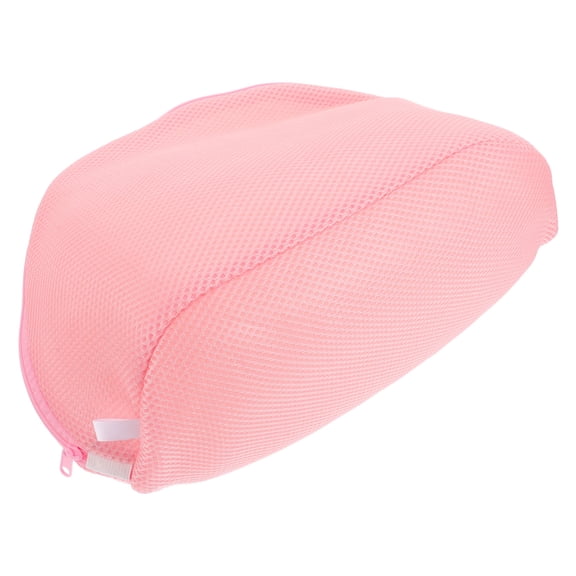 Homoyoyo Pink Shoe Laundry Bag Protective Mesh for Shoes and Travel Use
