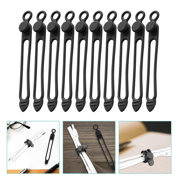 Homoyoyo Fastening Cable Ties Cable Ties Black 10Pcs