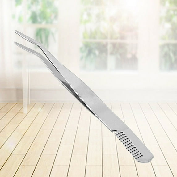 Homoyoyo Precision Makeup Tweezers with Anti- Grip, Portable, Easy to Clean, Eyebrow Tweezer