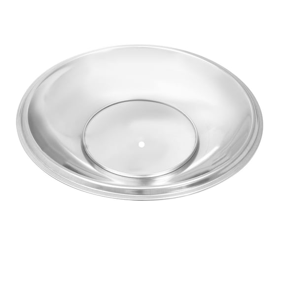 Homoyoyo Stainless Steel Pan Lid with Tempered Glass, Steam Vent, Plated for Kitchen Cookware, Compatible with Various Pots