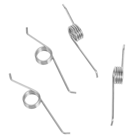 Homoyoyo Stainless Steel Trash Can Lid Spring Replacement 4 Pieces for Easy Repair