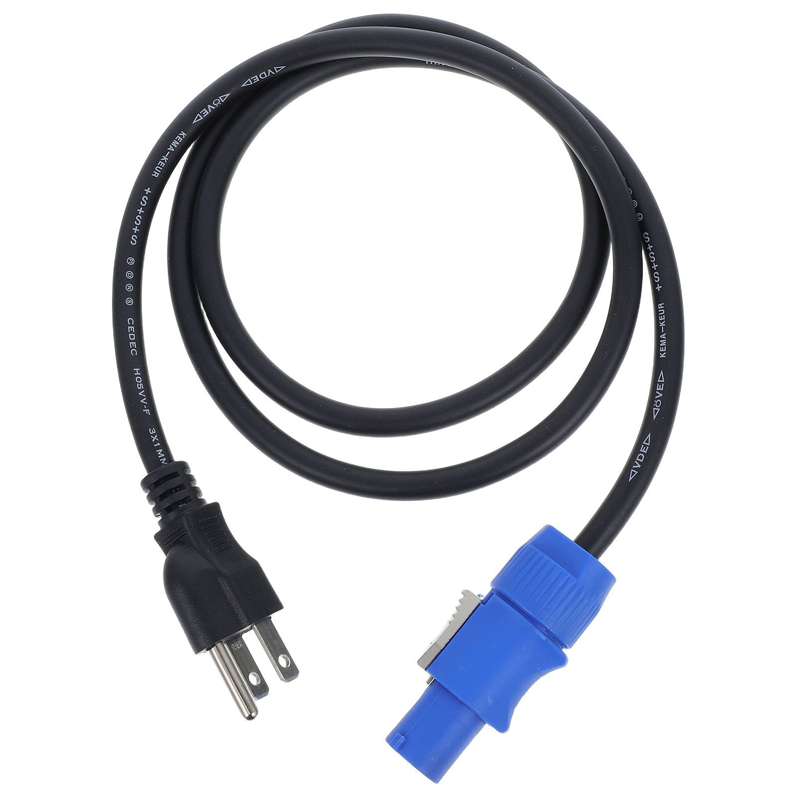 Current Output Cable Homoyoyo Stage Lighting Power Cable Black 16 Amp High Current Capacity ...