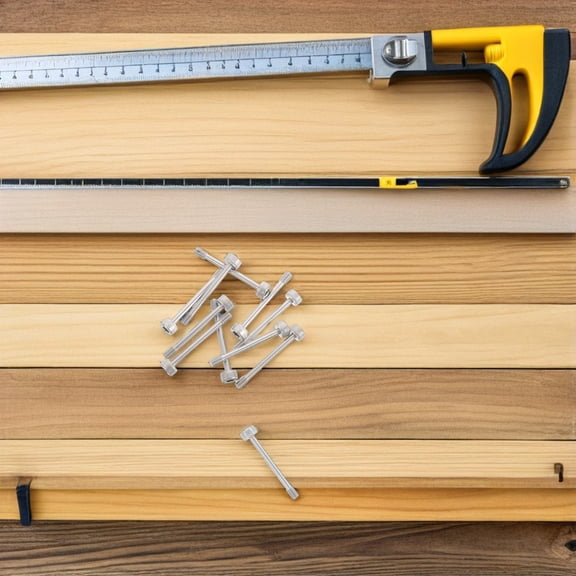 Homoyoyo Stainless Steel Self-Locking Nuts and Screws Set, , Fasteners for Home, Automotive, and Industrial Use