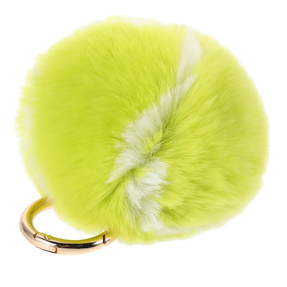 Homoyoyo Plush Mini Tennis Keychain Bag Charm for Women Backpacks and Daily Use, 1 Set Accessory