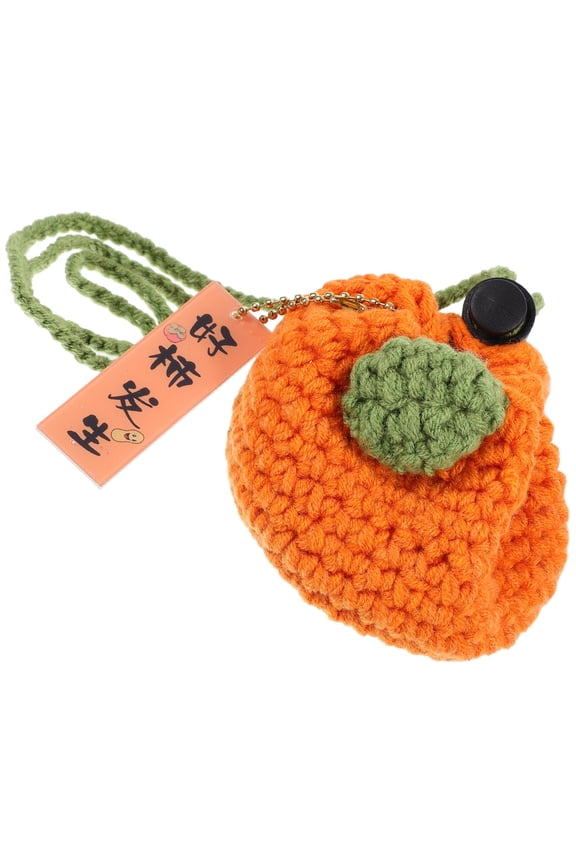Women's Casual Crochet Thread Bag Fruit Shape Assorted Colors Lightweight Shoulder Bag 1 Piece