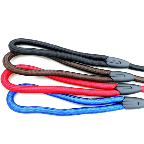 Homoyoyo Traction Rope Pet Nylon Adjustable Walking Rope for Pet Dog Training 1Pack Blue