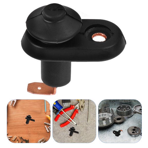 Homoyoyo Universal Automotive Door Switch Button with Durable Plastic and Easy Install
