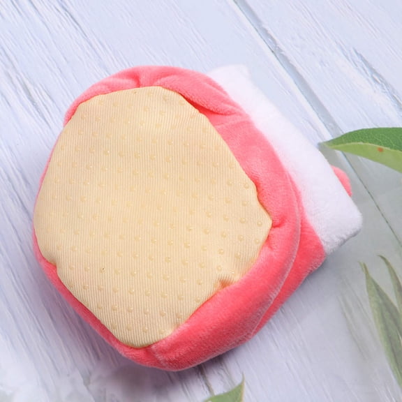 Homoyoyo Warm Bed for Small Animals Pink Comfortable Sleep Floor Placement 1Set