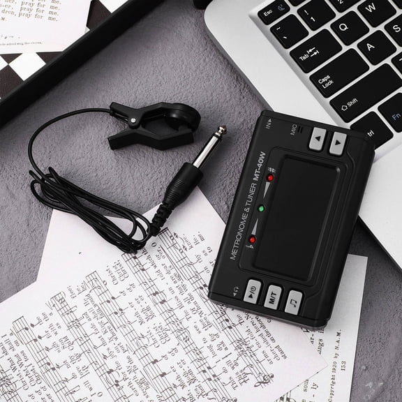 Homoyoyo High Precision Clip on Tuner for Guitar Violin and Wind Instruments