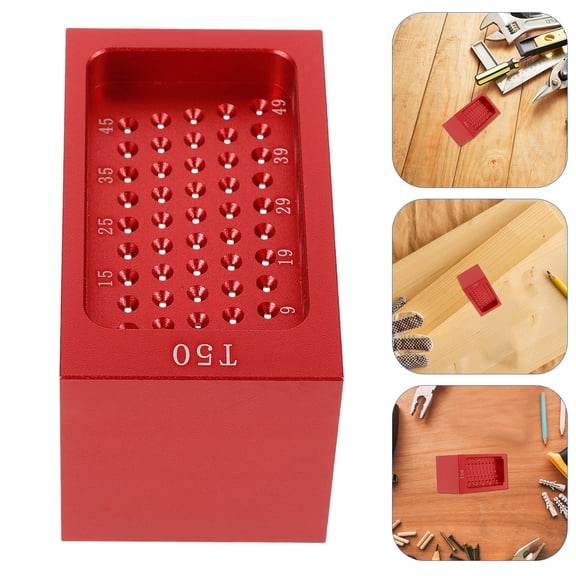 Homoyoyo Metal Woodworking Scriber Ruler T Type Layout Tool for DIY Craft Projects