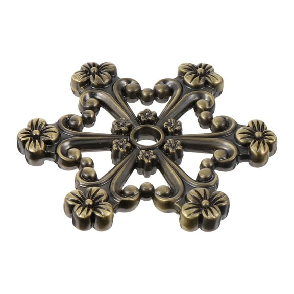 Homoyoyo Khaki Zinc Alloy Thread Winding Plate Compact Sewing Organizer for Home Use