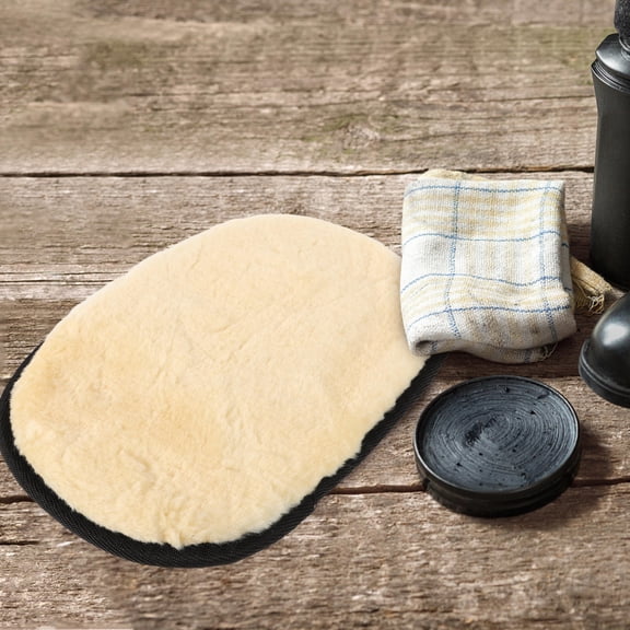 Homoyoyo Yellow Faux Lamb Boot Cleaning Tool for Adults 1Set