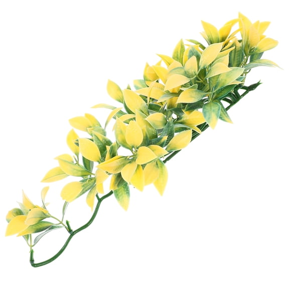 Homoyoyo Realistic Plastic Fake Vines for Reptile Tank Decoration Multicolor Hanging Vines