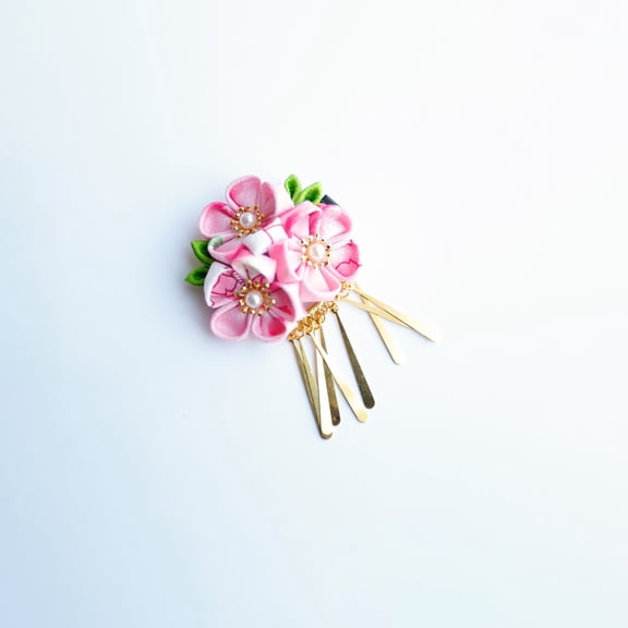 Homoyoyo Japanese Hair Accessories for Women Hair Clip Flower Alloy 1Pcs for Travel Girls