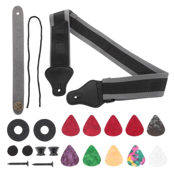 Homoyoyo Guitar Strap Accessories Set, Nylon Material with Wear-Resistant and Simple Design, 1 Piece