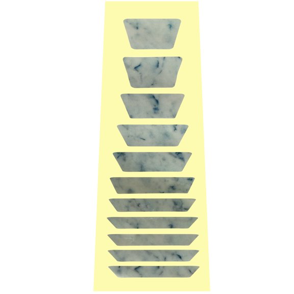Homoyoyo Colorful Guitar Fretboard Stickers - Easy to Apply Decals for Guitar Accessories and Fret Marking