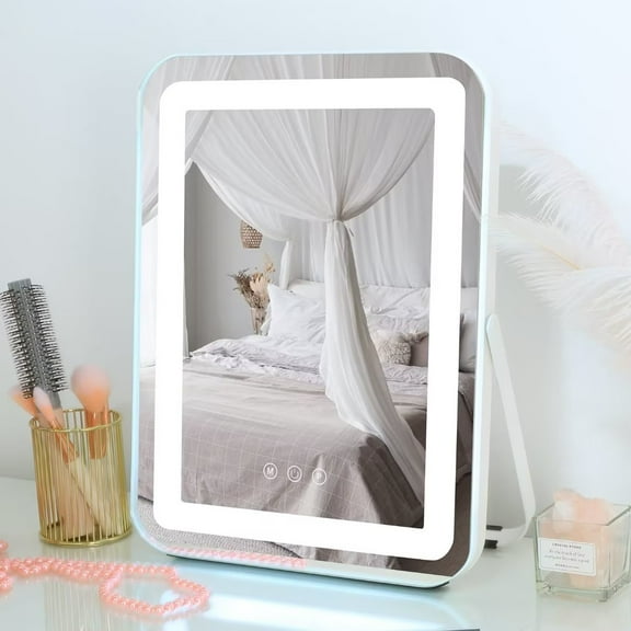 Hompen Vanity Mirror, Hollywood Makeup Mirror with Dimmable Lights