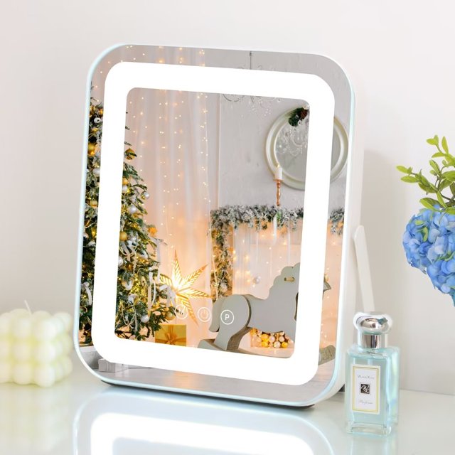 Hompen Vanity Mirror, Hollywood Makeup Mirror with Dimmable Lights