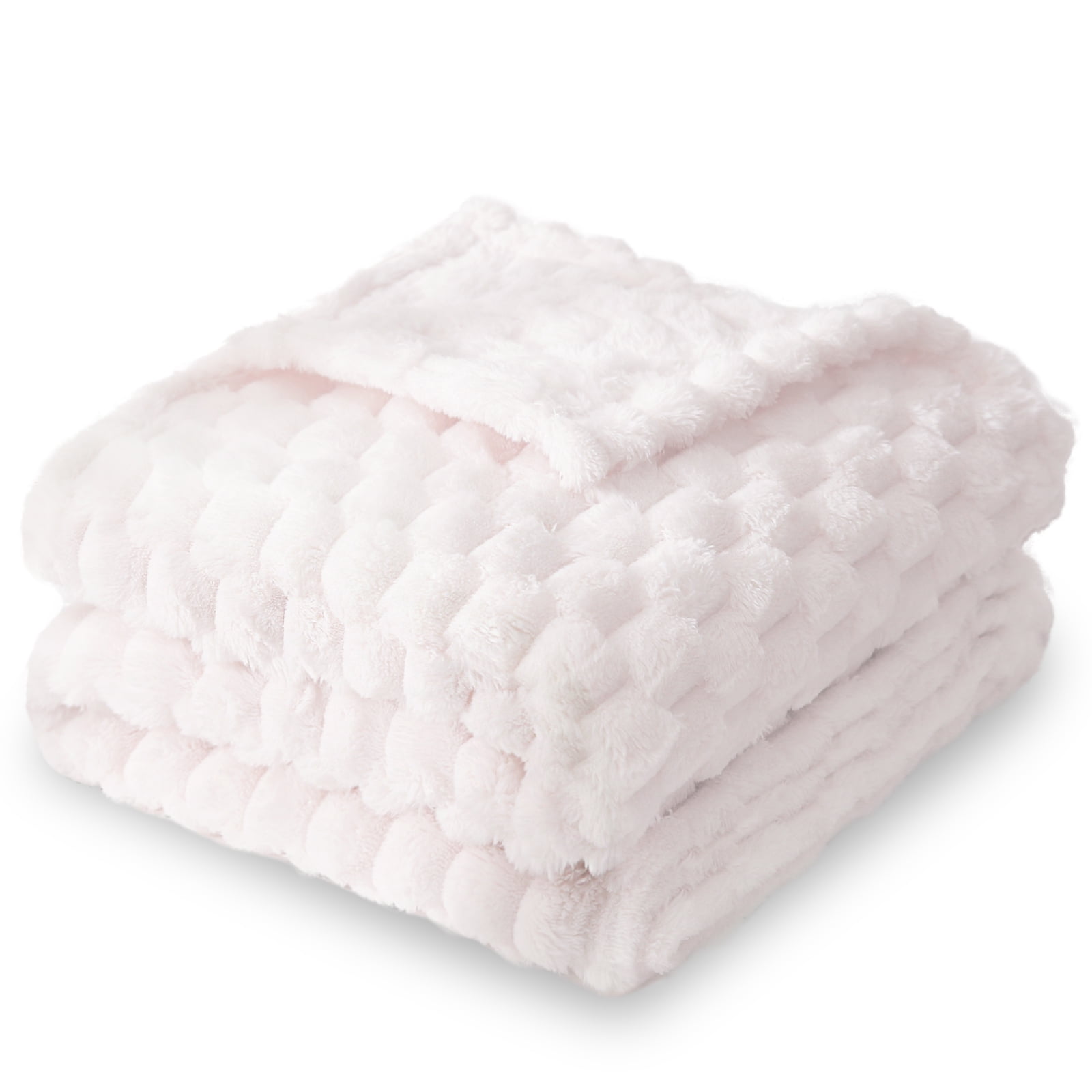 Homritar 3D Flannel Fuzzy Baby Blanket, Fluffy Warm and Lightweight
