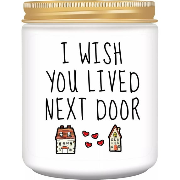 Homsolver Lavender Scented Candle, Unique Friendship & Birthday Gifts