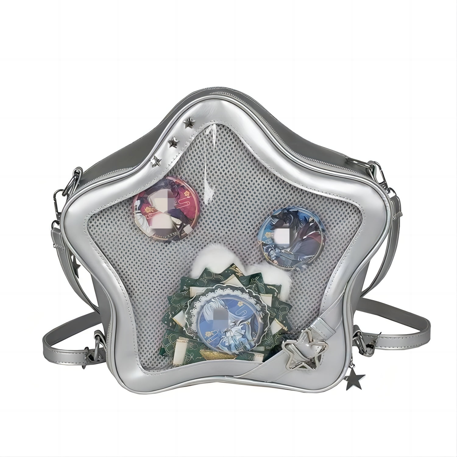 Homvik Star Ita Bag Stars Pins Backpack Cute Aesthetic Y2K 
