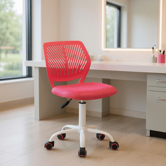 Homy Casa Ergonomic Salon Stool Adjustable Swivel with Height Control and Rolling Base for Beauty Studio Nail Technician and Spa Workspaces