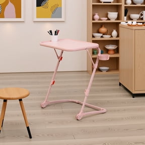 Homy Casa Adjustable Folding Workbench with Cup Holder and Foldable Design for DIY Projects, Crafting, and Small Spaces