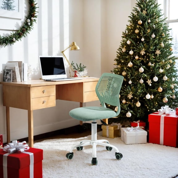 Homy Casa Adjustable Height Standing Desk Stool with 360° Swivel, Ergonomic Support and Quiet Casters for Standing Desk, Workstation and Home Office