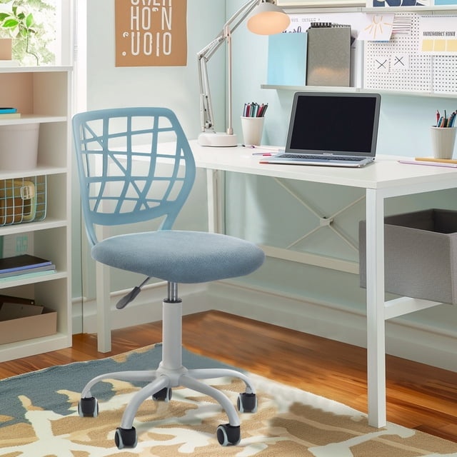 Homy Casa Armless Ergonomic Adjustable Swivel Rolling Office Task Chair ...