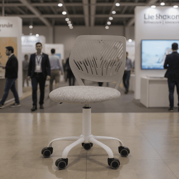 Homy Casa Ergonomic Exhibition Chair Adjustable Swivel with Height ...