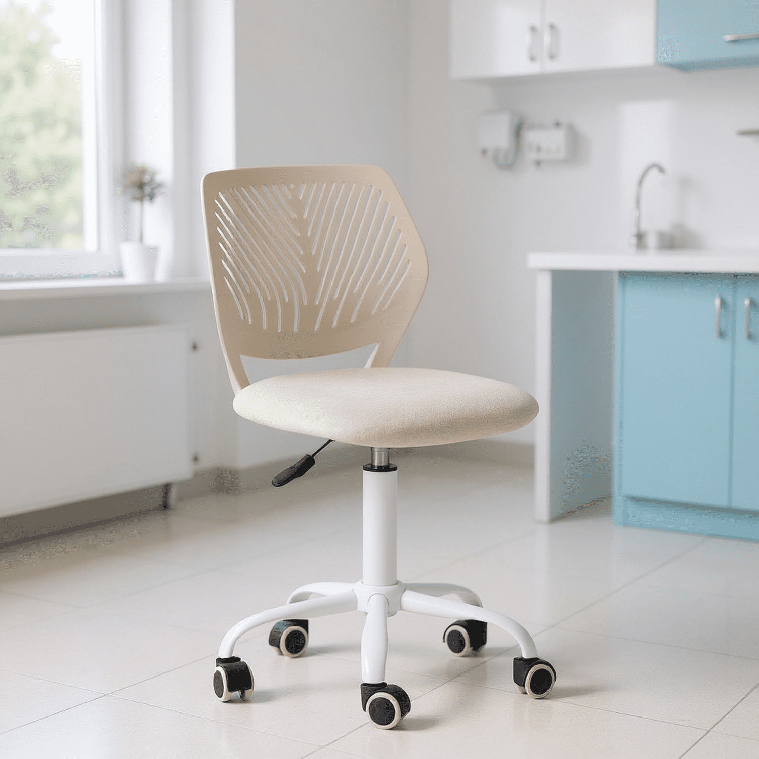 Homy Casa Ergonomic Medical Stool Adjustable Swivel with Height Control ...